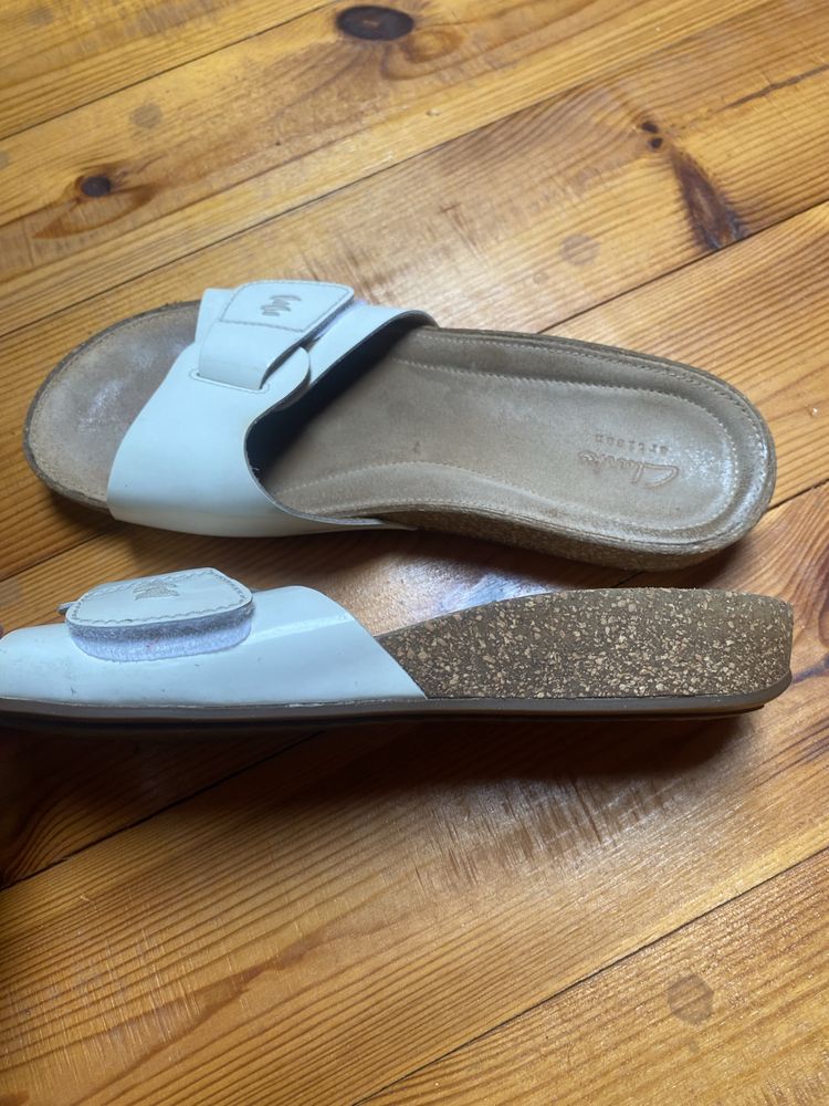 Klapki profilowane Clarks 39,5