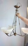 Lampa sufitowa 3 klosze