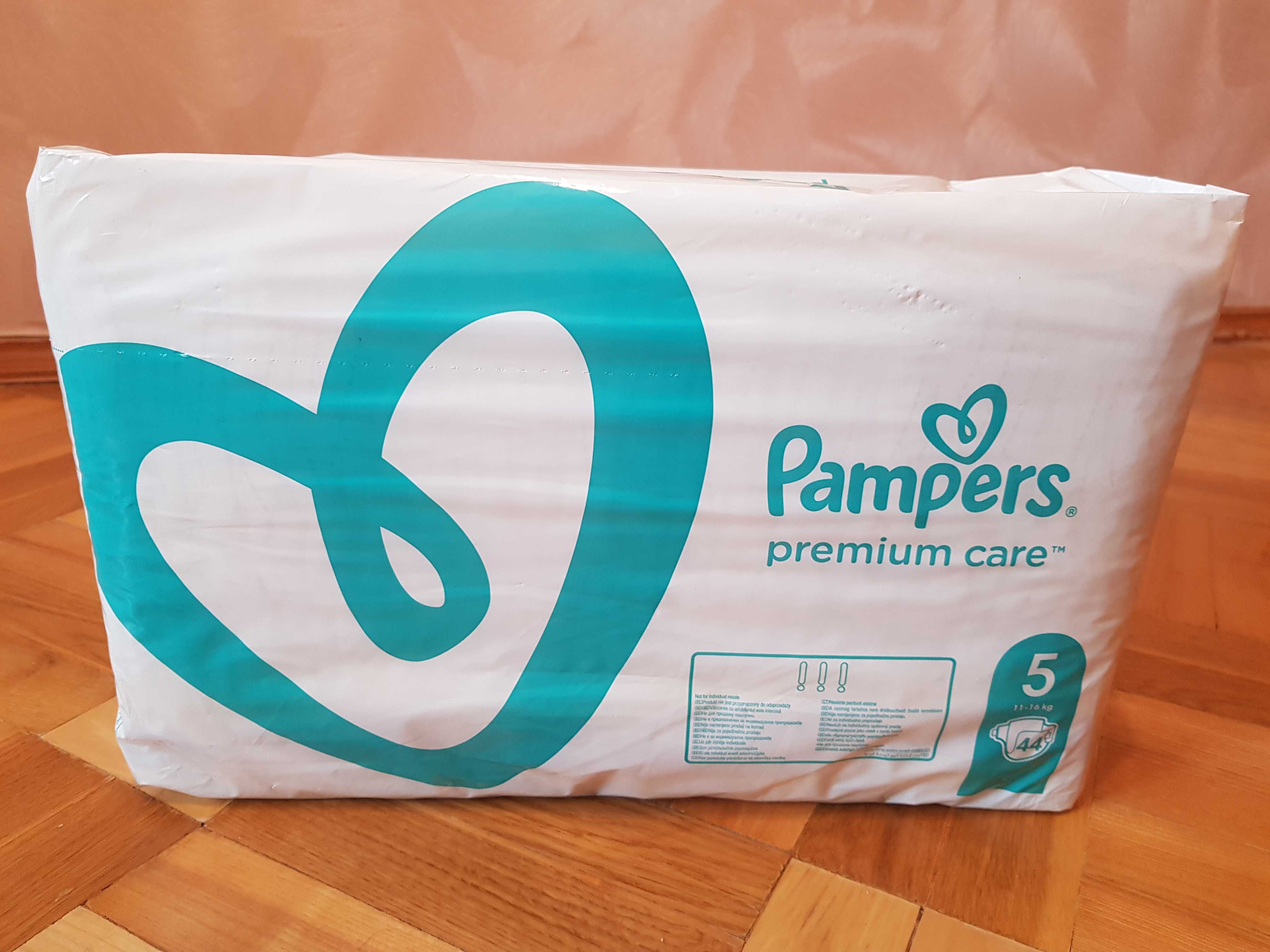 Подгузники Pampers Premium Care 5 (44шт) НОВЫЕ! Польша