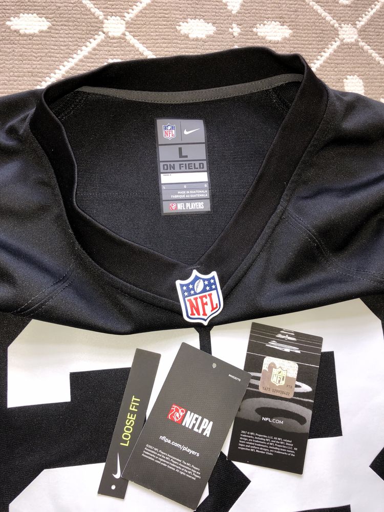 Koszulka meczowa Nike NFL Las Vegas Raiders rozmiar L Josh Jacobs 28