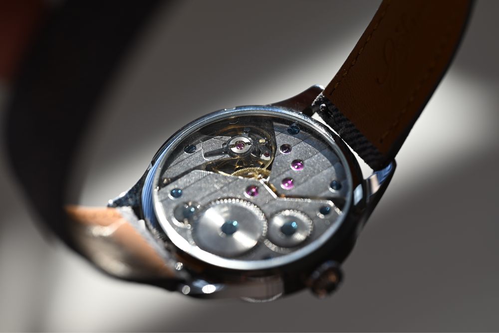 Zegarek mechaniczny J. Sarnowski Derwydd Y Nos. Lapis lazuli