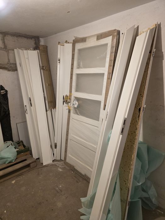 PORTA Zestaw 5 szt drzwi + opask + oscieżnice regulowane + nadstawki