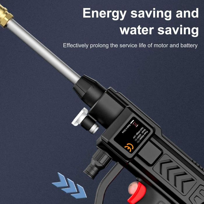 BEZPRZEWODOWA MYJKA Ciśnieniowa 60 Bar 300W 5 W 1 Z Akumulatorem