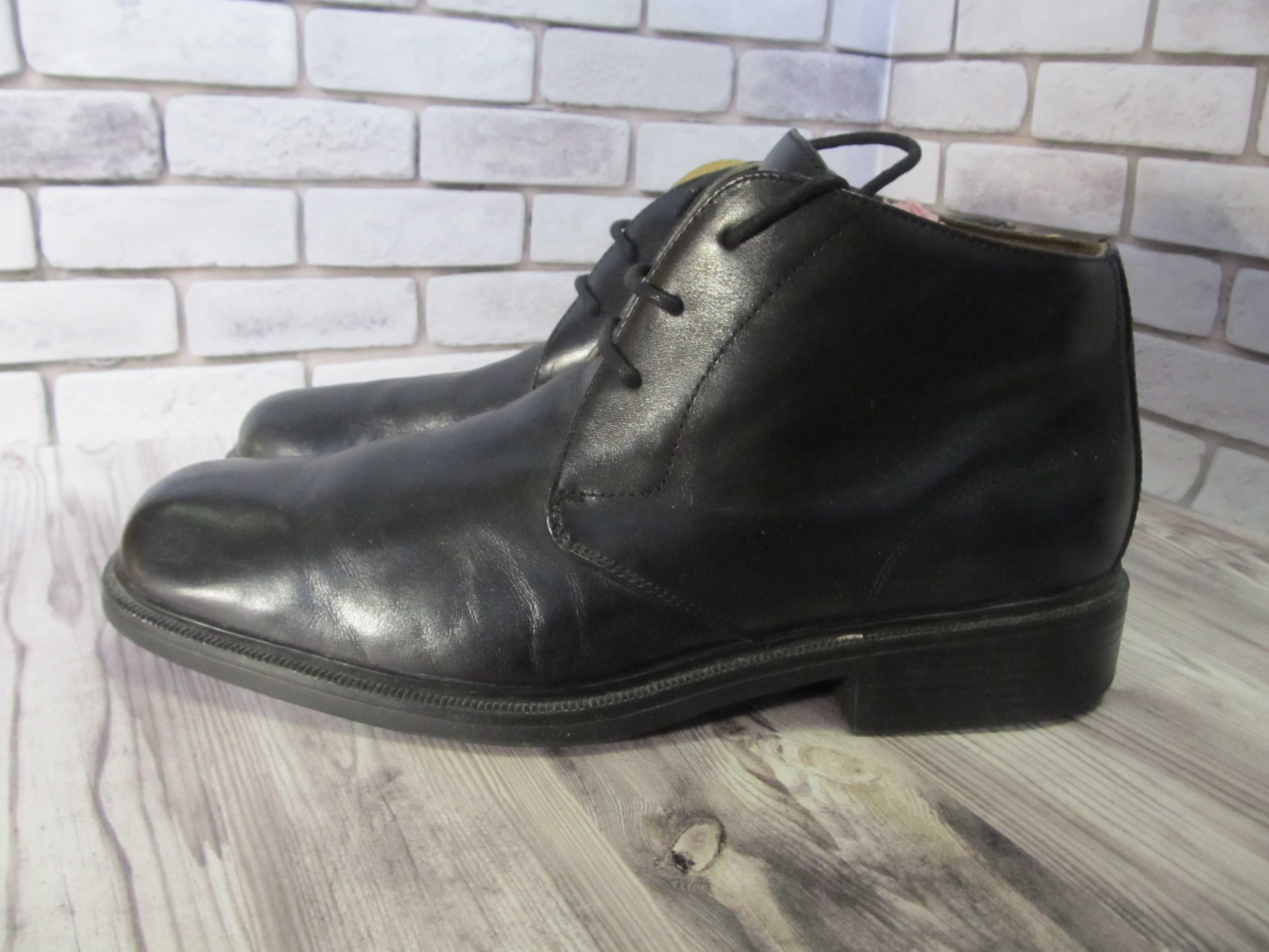 Кожаные ботинки Clarks, размер 44