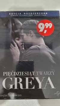 Film DVD Pięćdziesiąt twarzy Greya NOWY