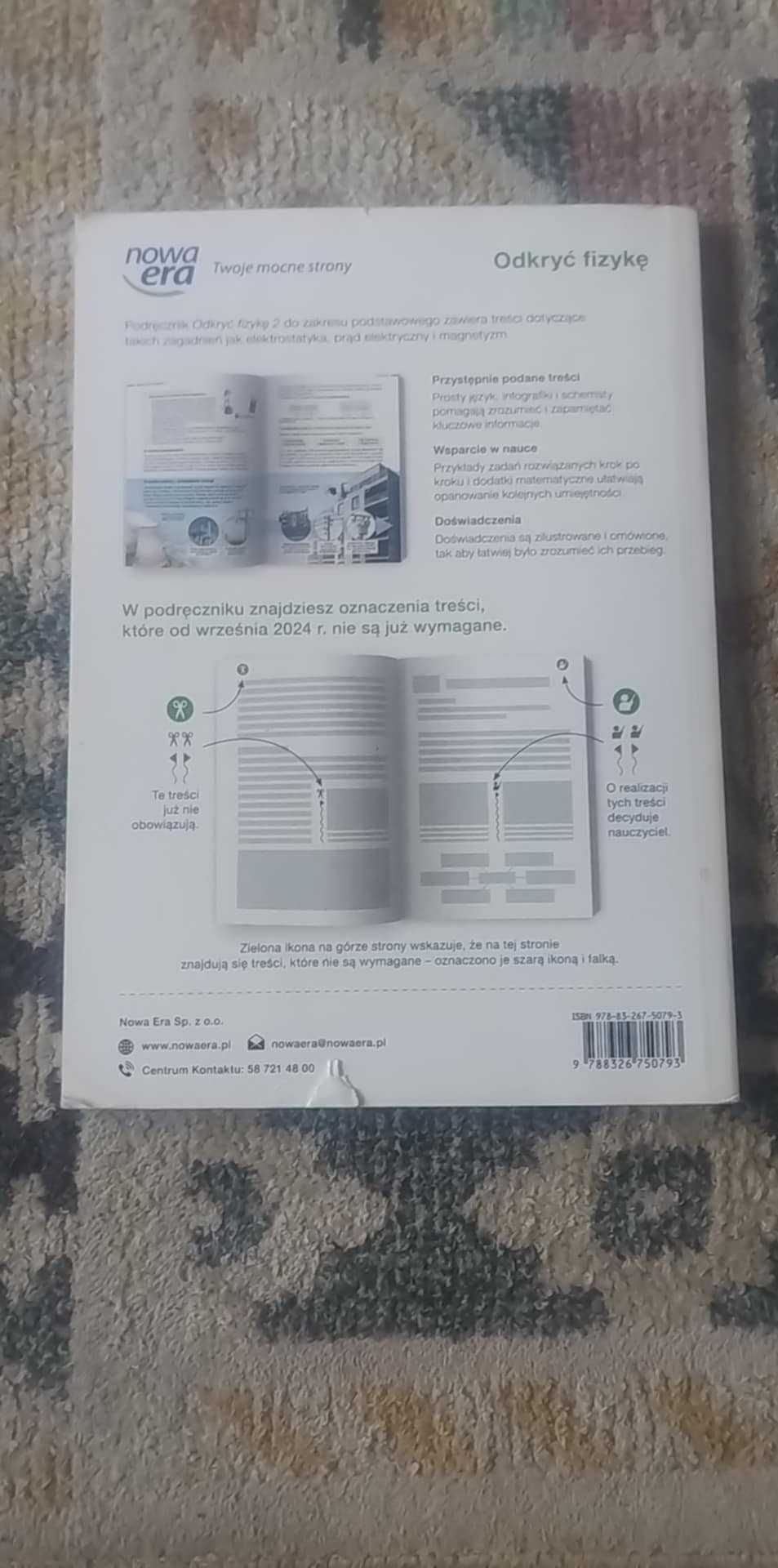Odkryć fizykę 2 - podręcznik do LO i Technikum