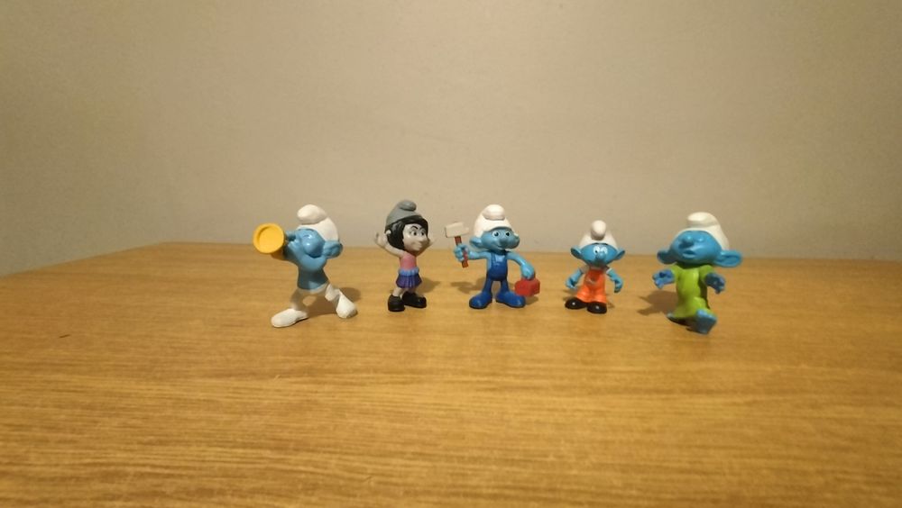 Duże figurki smerfy