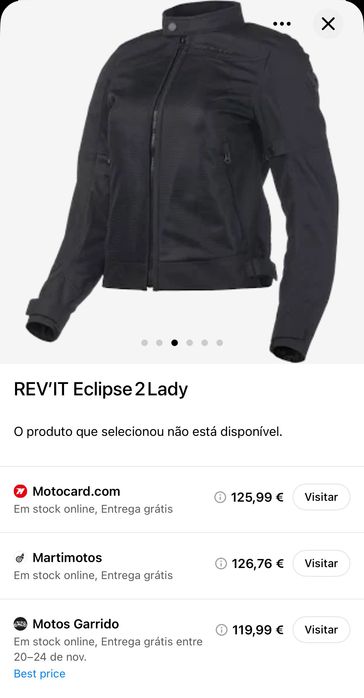 Casaco mota senhora Dainese com proteção