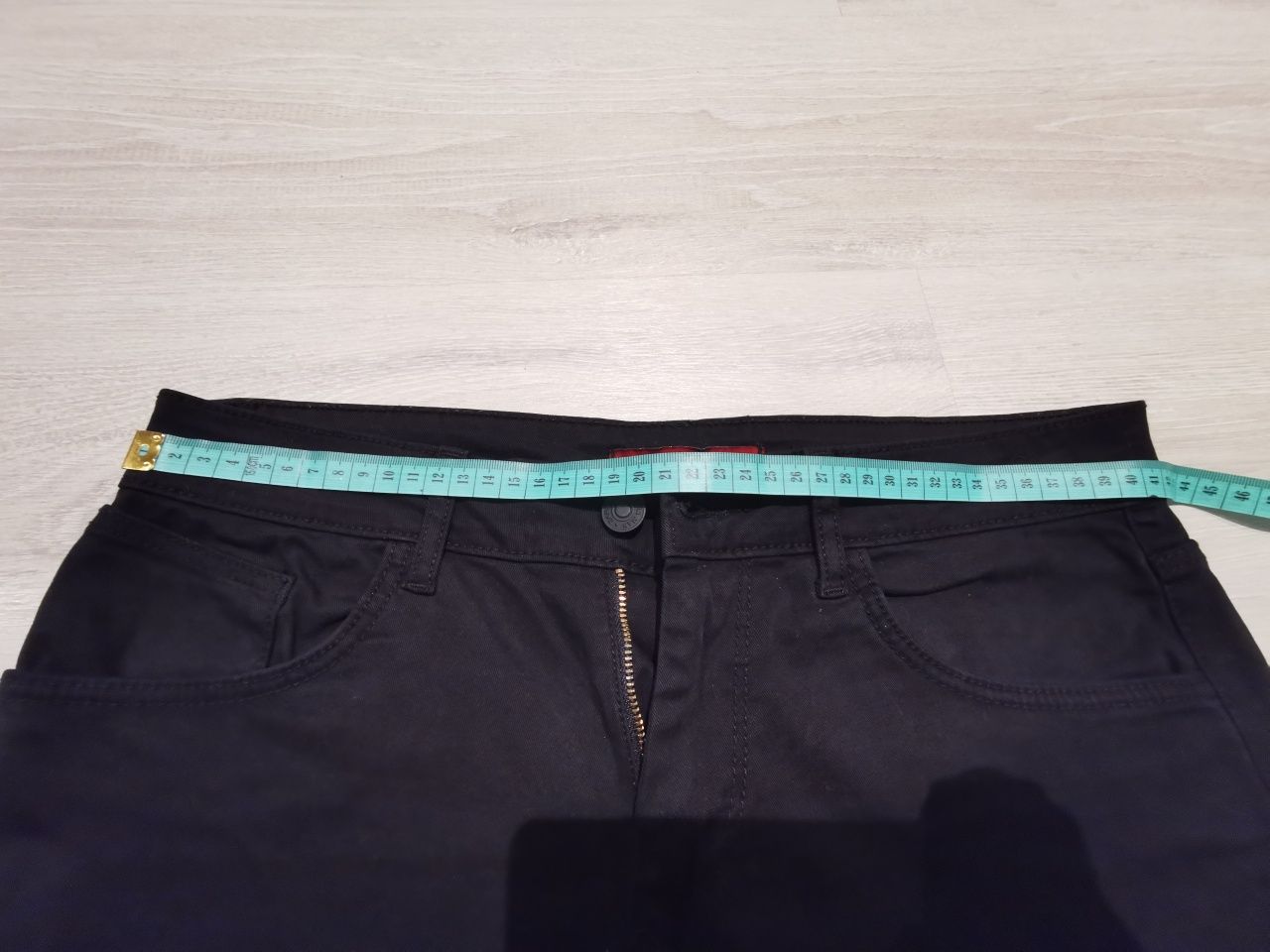 Czarne proste jeansy Zara Man r. 38 spodnie jeansowe