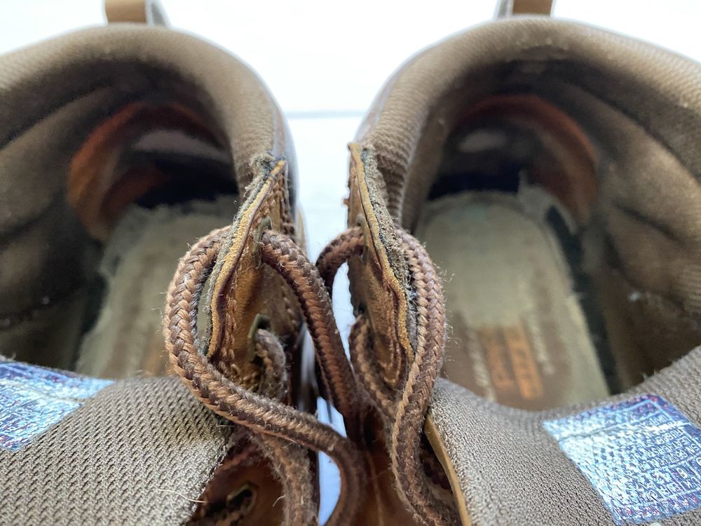 Ботинки кожа нубук р.42,5/43 27 см Skechers