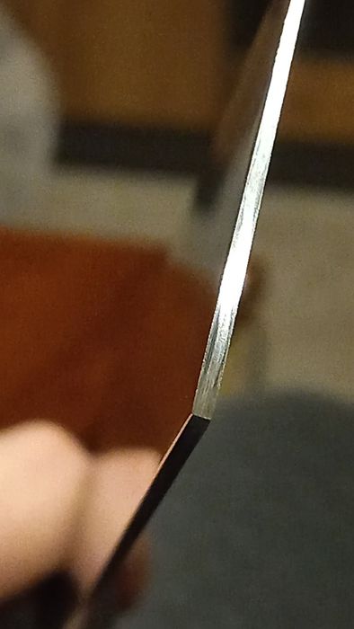 Скидка. Японский нож для нарезки Nakiri Nagishiro — VG-10, 67 слоёв ст