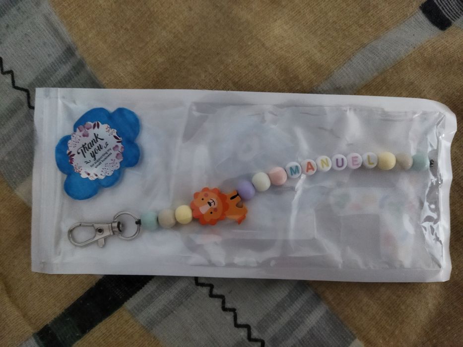 Porta chaves em missangas