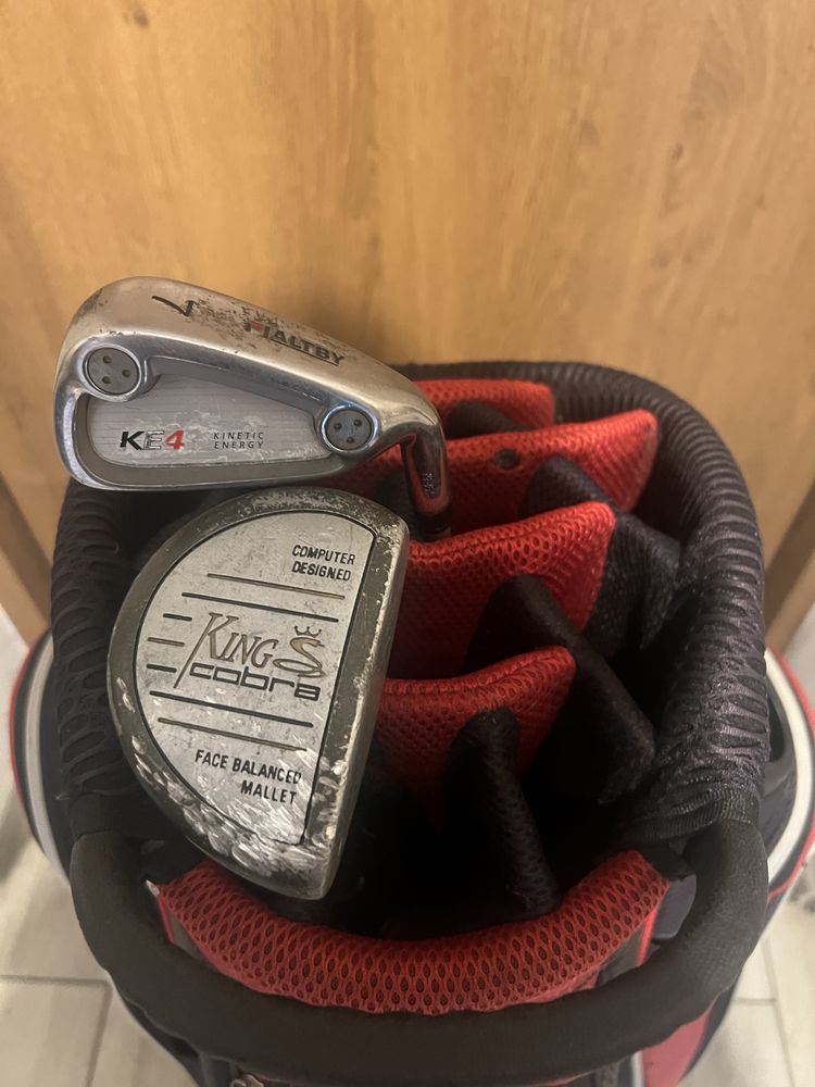 Torba golfowa + dwa kije