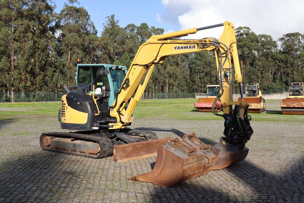 2015 Yanmar VIO80-1A Escavadora Giratória de Rastos