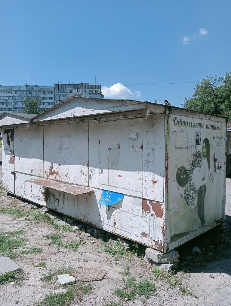 Металлический Маф Киоск 6 на 2 .без места .