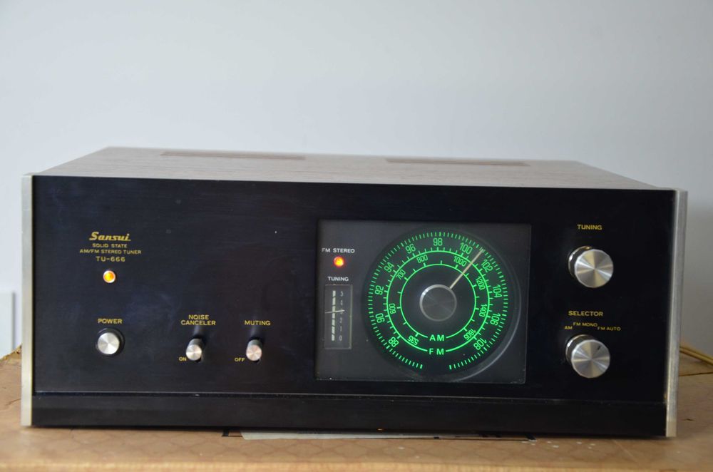 SANSUI TU-666 TUNER Klasyk Oryginał vintage (1970-72) PO PRZEGLĄDZIE