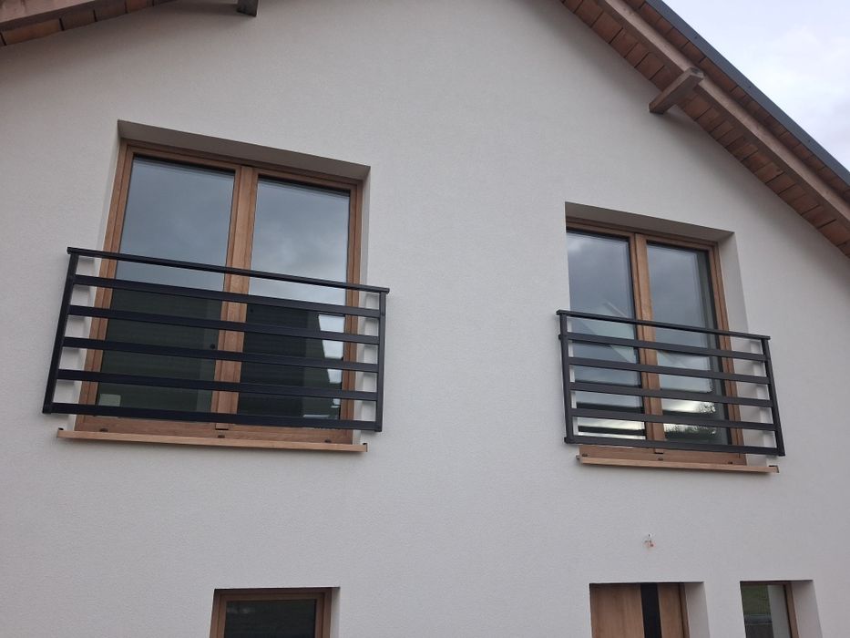 Balustrady, ogrodzenia, konstrukcje stalowe