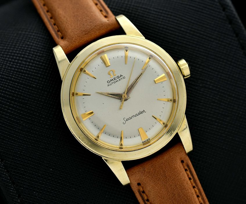 Zegarek Omega Seamaster Automatic z 58r - 34mm Pozłacana 14k - Vintage