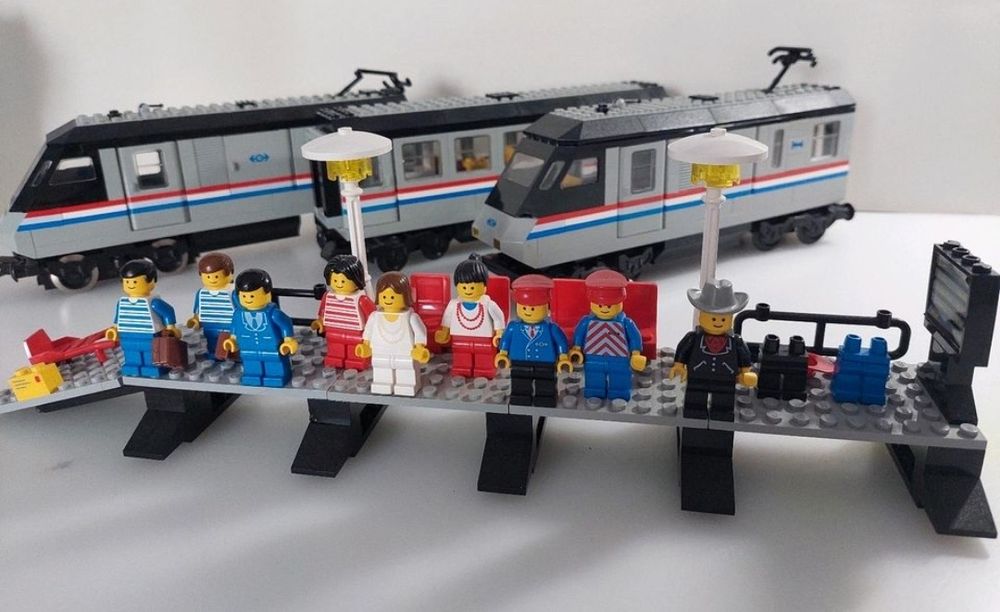 Lego Потяги Original 9v