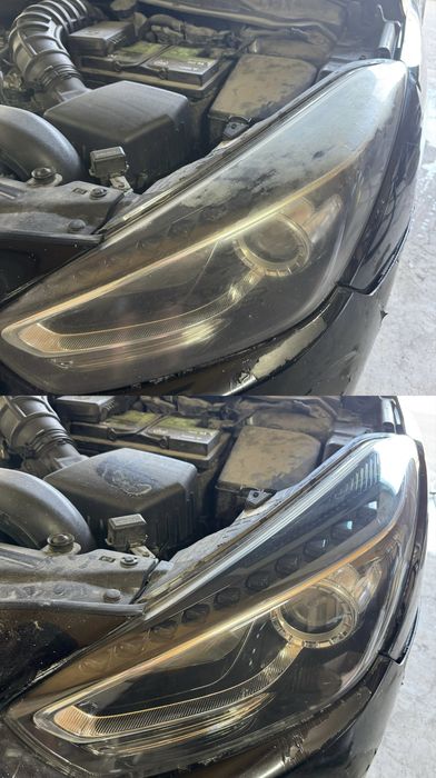 Поліровка фар, відновлення фар, фанарів