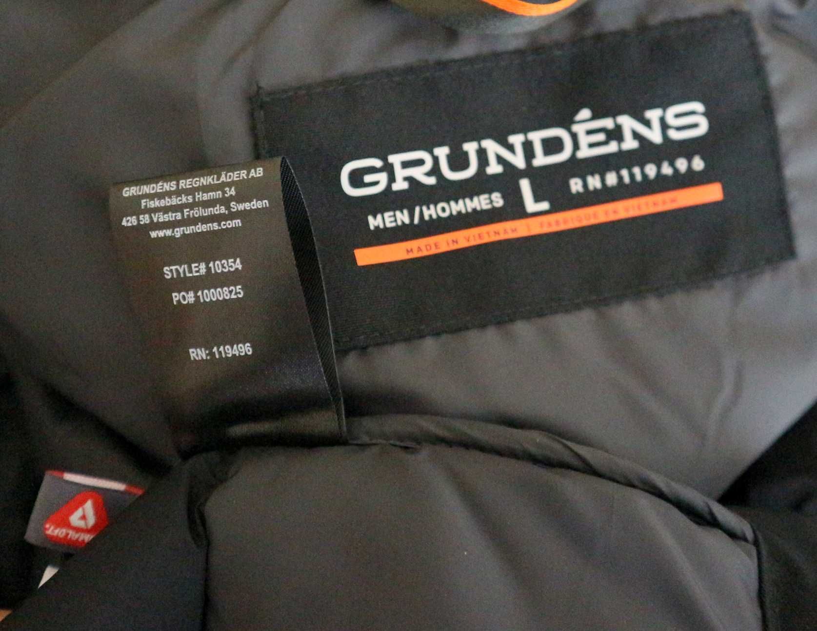 Grundens Windward Gore-Tex Insulated kurtka outdoorowa wędkarska L