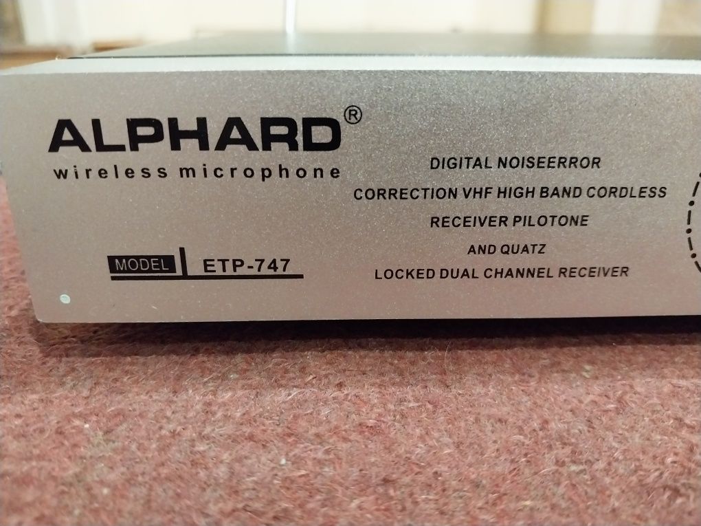 ALPHARD wirelessmicrophone ETP-747