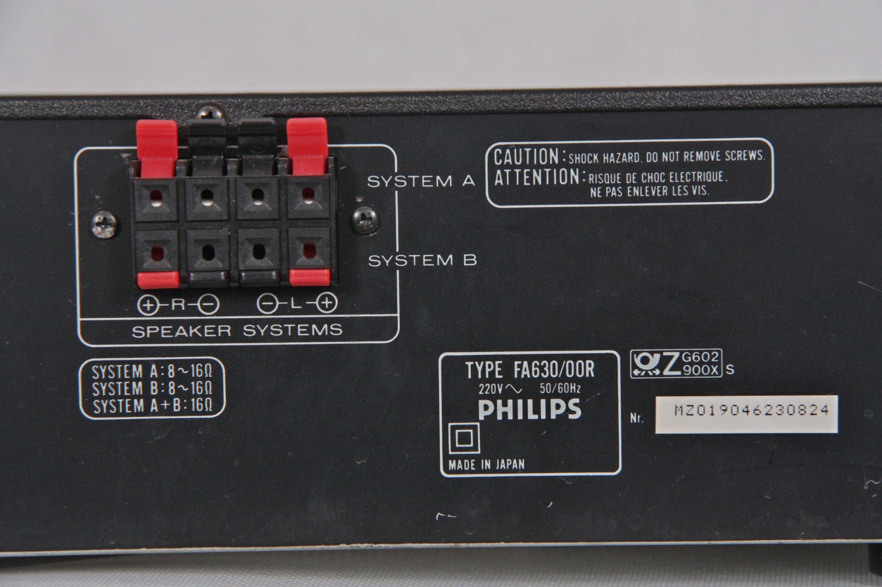 Philips FA 630 wzmacniacz