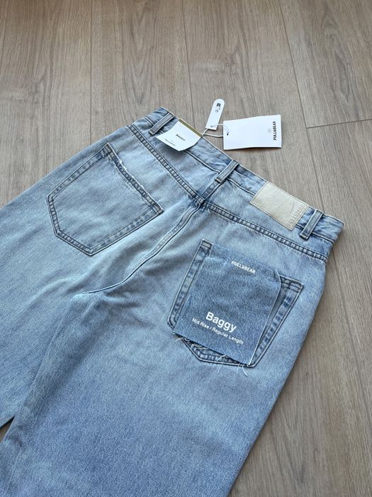 Широкі Джинси Pull&Bear (38) Baggy Fit Оригінал Нові Широкие Джинсы