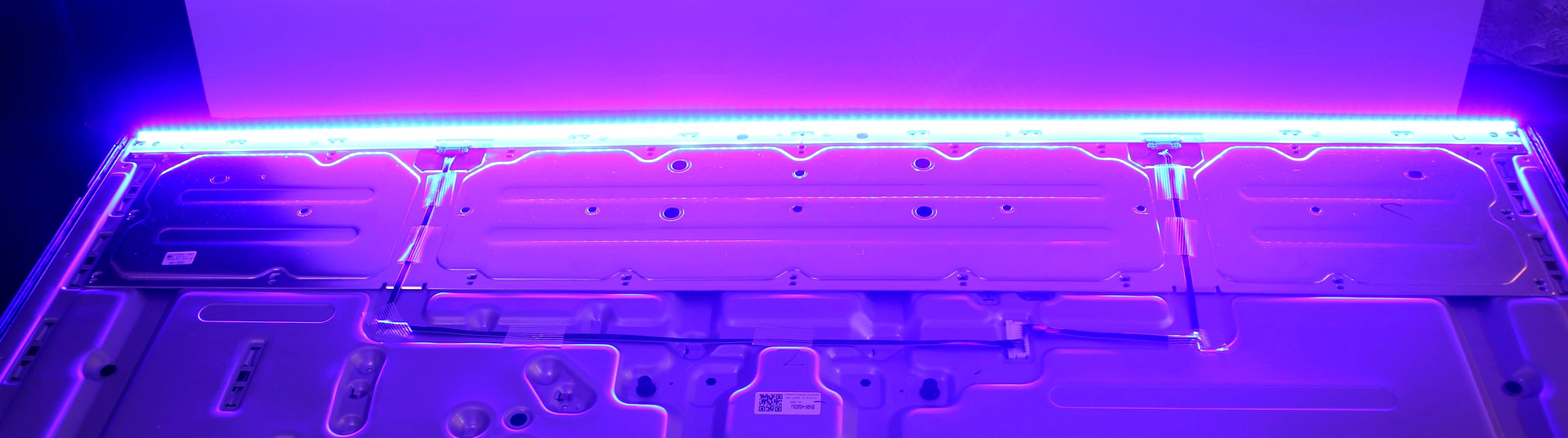 Разбитый экран SAMSUNG QE55Q6FNATXXH. Разборка