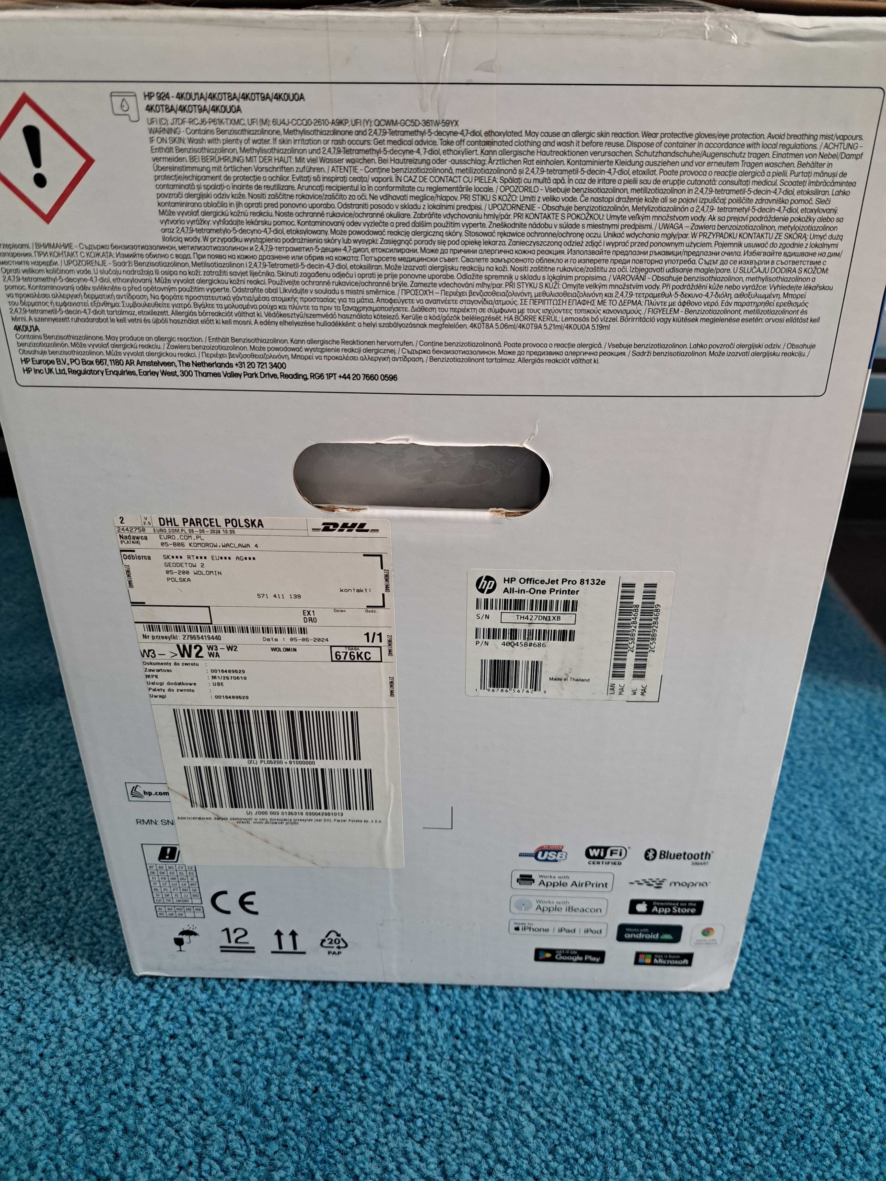 Nowe urządzenie wielofunkcyjne HP OfficeJet Pro 8132e