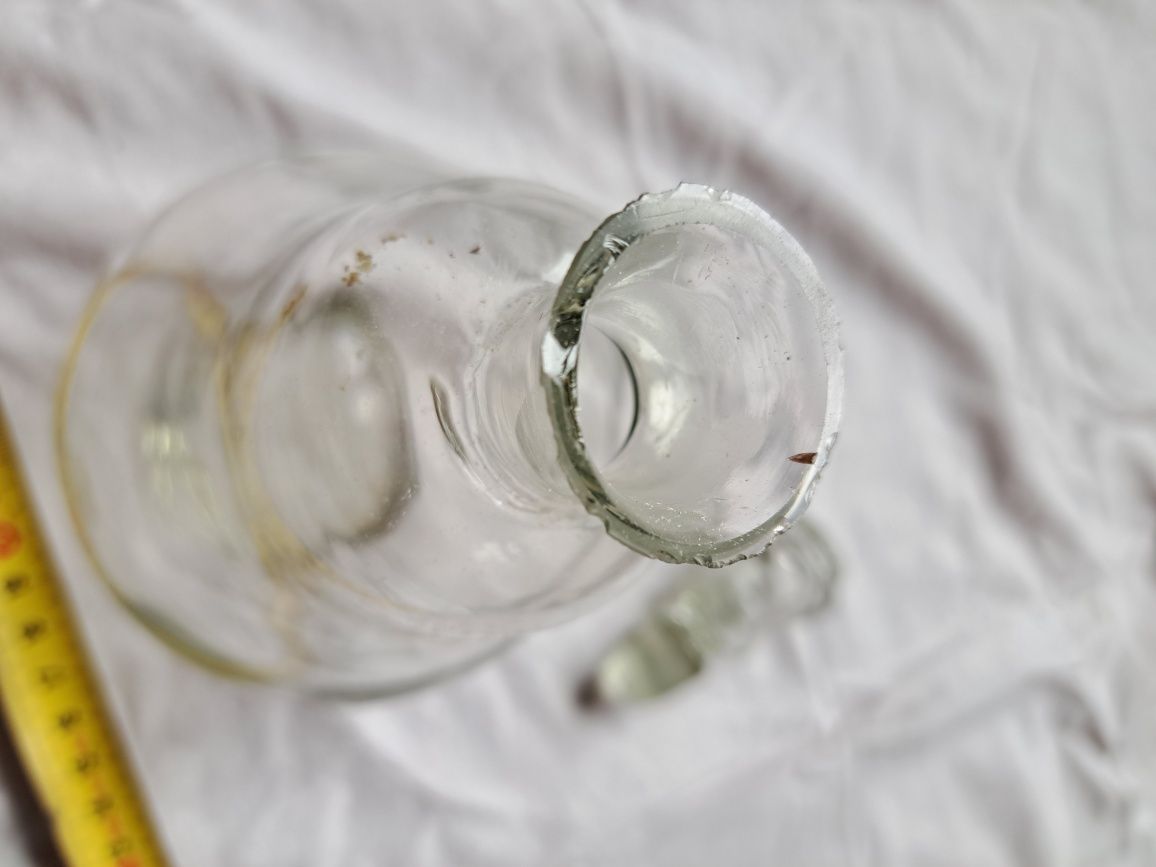 Karafka przedwojenna cudo piękna delikatna na nalewkę