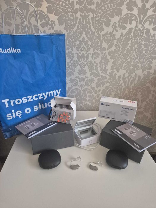 Aparaty słuchowe Oticon Jet 1 BTE – jak nowe | Gwarancja do 2027 r.