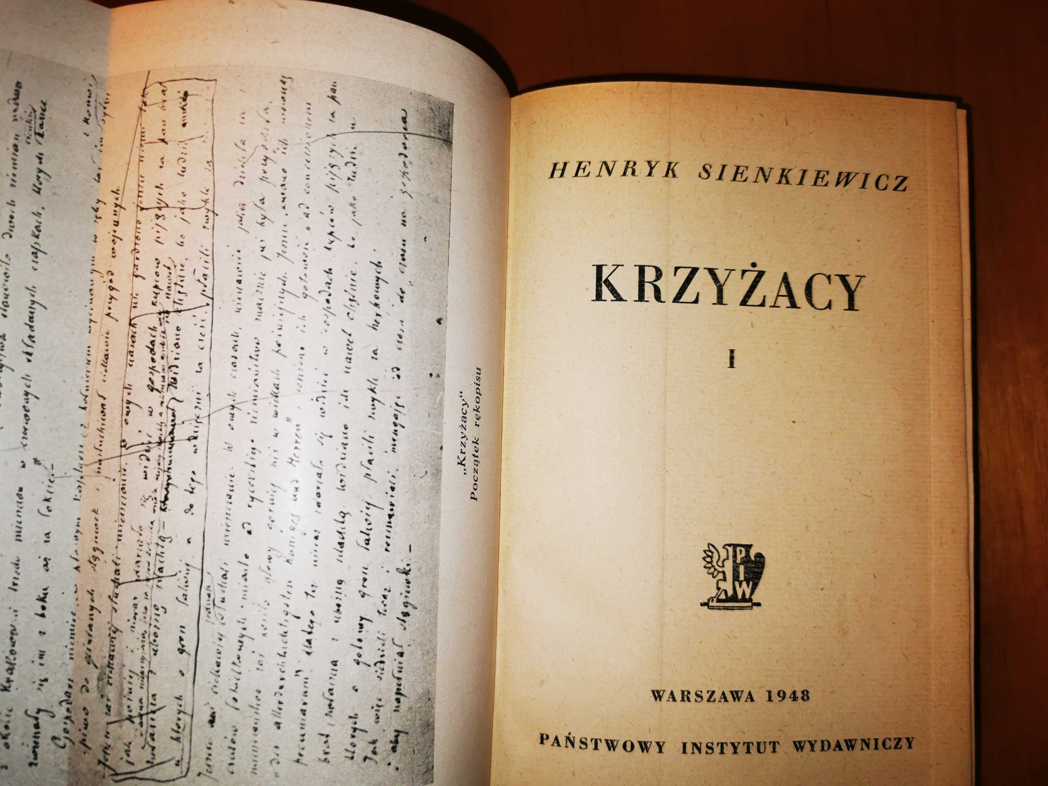 "Krzyżacy" H.Sienkiewicz 1948