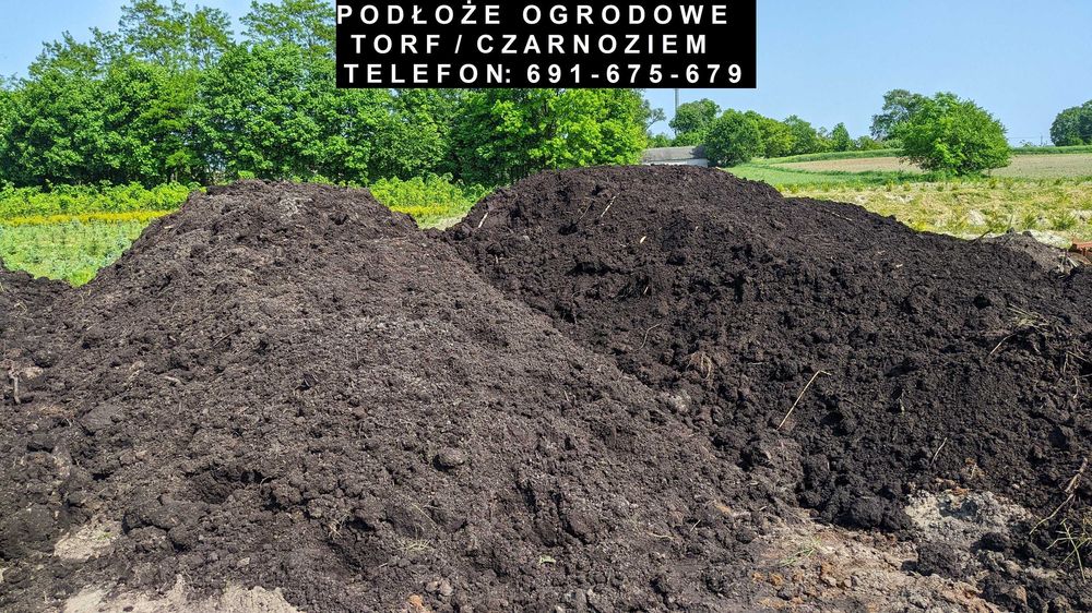 Ziemia ogrodowa/czarnoziem/torf - MOŻLIWY TRANSPORT