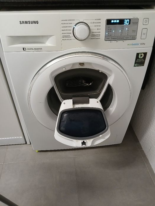 Maquina lavar roupa Samsung Eco Bubble 8 kg