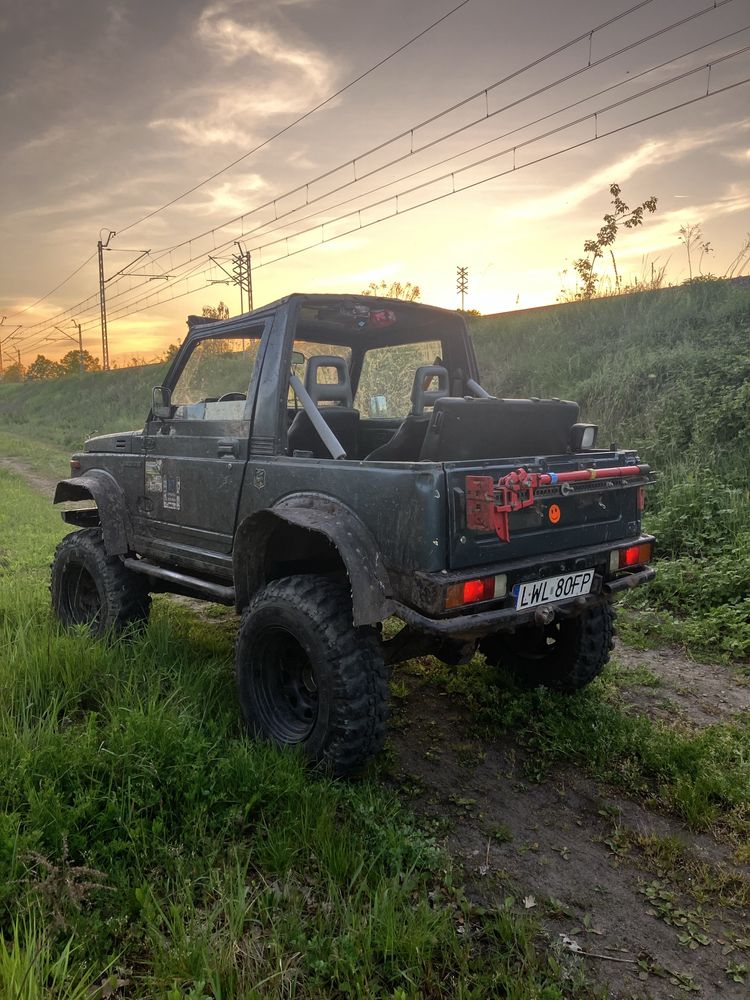 Suzuki samurai 1,3 na sprezynach