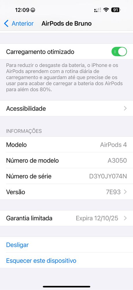 Airpods 4 originais