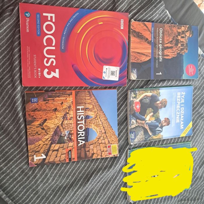 Sprzedam książki do 1 klasy liceum i technikum