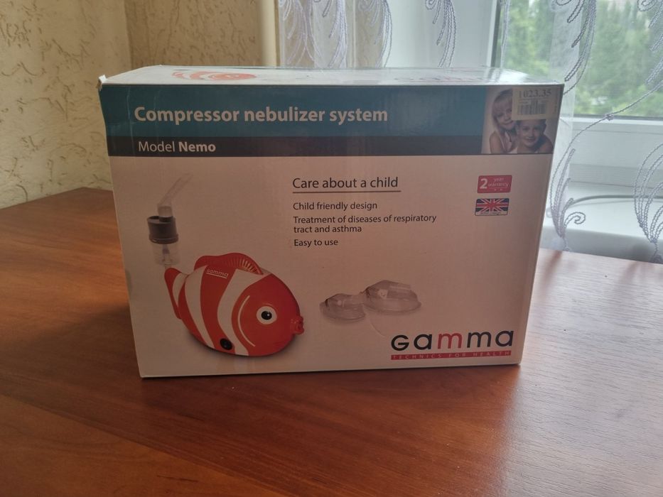 Інгалятор небулайзер  Gamma Nemo