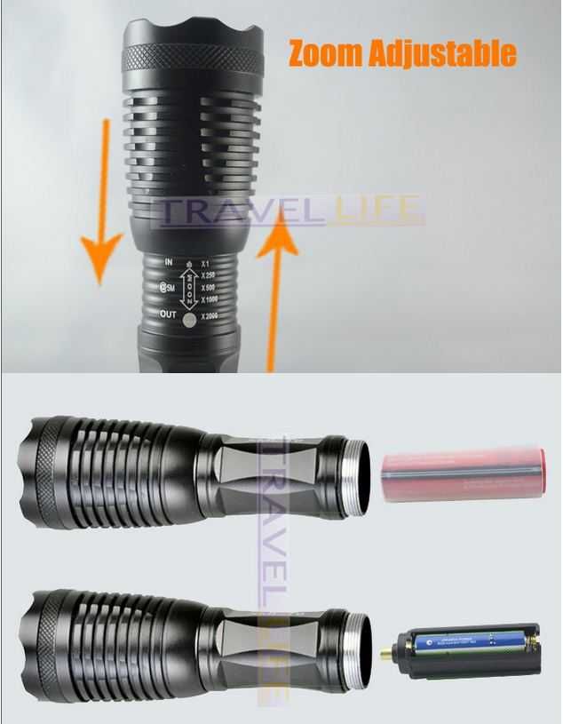 Latarka ZOOM CREE XML 2000lm