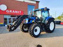 New Holland TS110A  ładowacz czołowy, pneumatyka, klimatyzacja, opony bdb