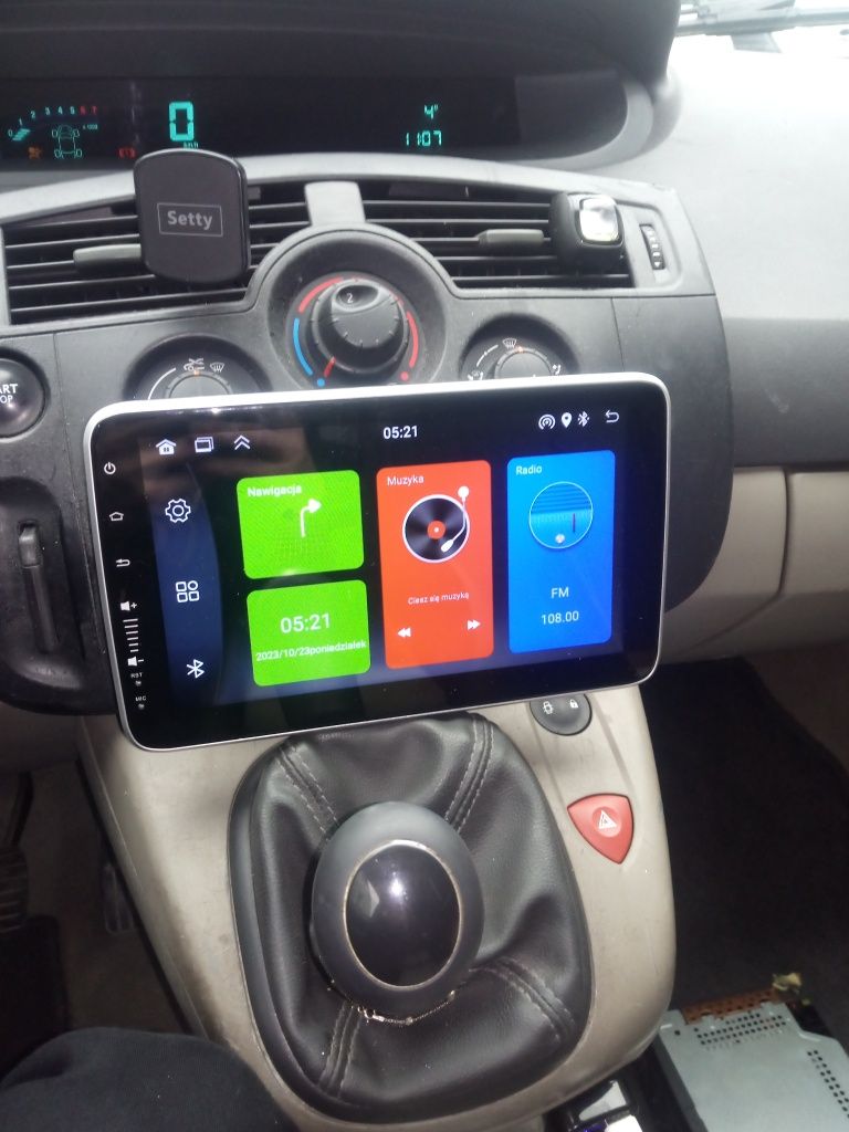 Radio android 1din 360'obracane