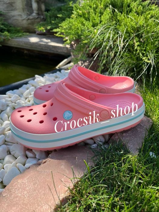 Жіночі крокси сабо в кольорах crocs Crocband