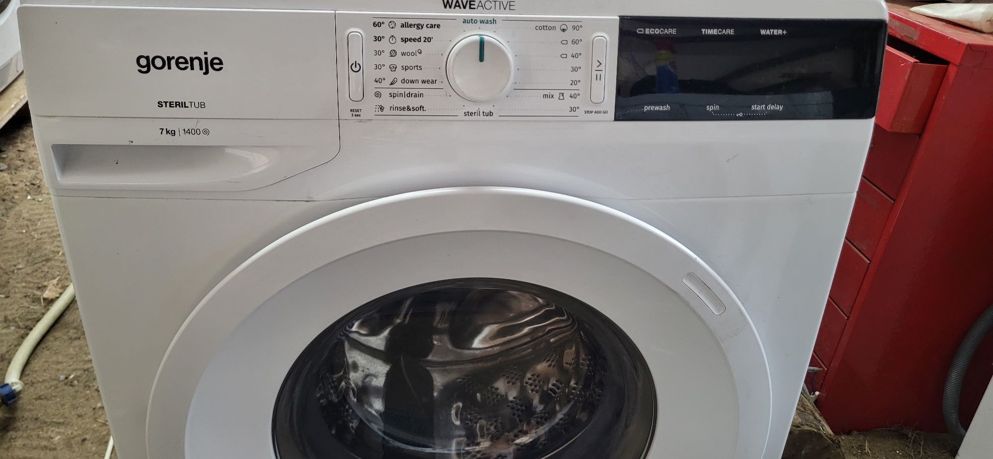 Pralka automat z Niemiec po serwisie z gwarancja i transportem