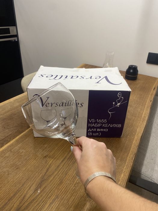 Келихи для вина 635 мл нові