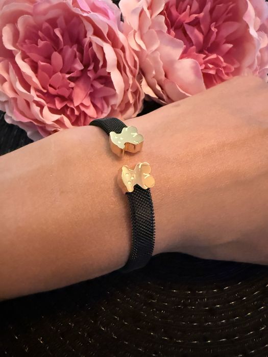 Bransoletka miś tous czarna