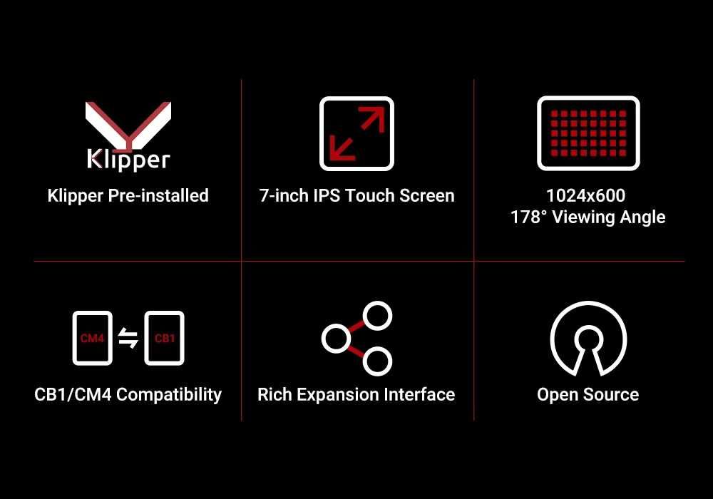 Додайте Klipper на Ваш 3Д принтер з BIGTREETECH Pad 7 (Klipper)  IPS