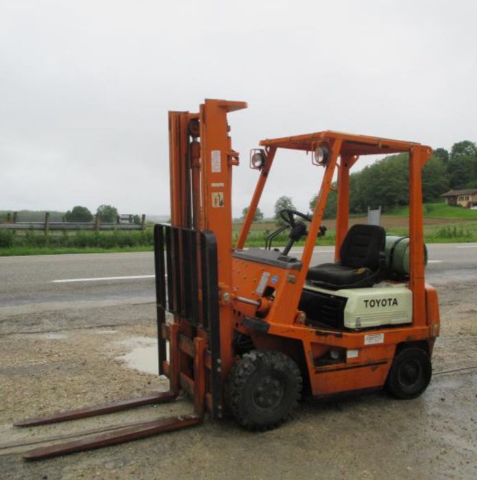 Wózek widłowy Toyota 4FG15 zamiana