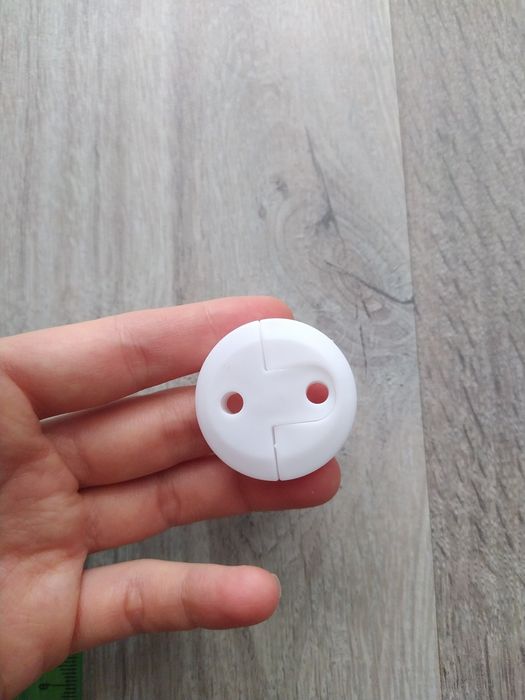 Заглушки захист на євро розетку, 5 штук