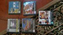 Cinco jogos playstation 1